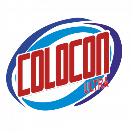 Colocón Adaptación del logo de una clásica marca de detergente de ropa en la que se modifica el nombre a Colocón Ultra.