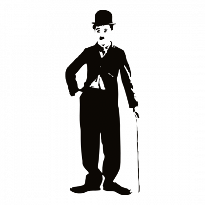 Charlot Ilustración del mítico personaje de Chaplin, Charlot.