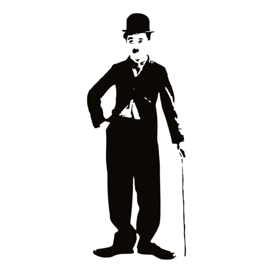 Charlot Ilustración del mítico personaje de Chaplin, Charlot.
